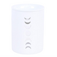 White Moon Phase Cut Out Oil Burner and Wax Warmer