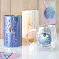 Iridescent Purple Moon Pillar Oil Burner
