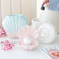 Iridescent Shell Oil Burner