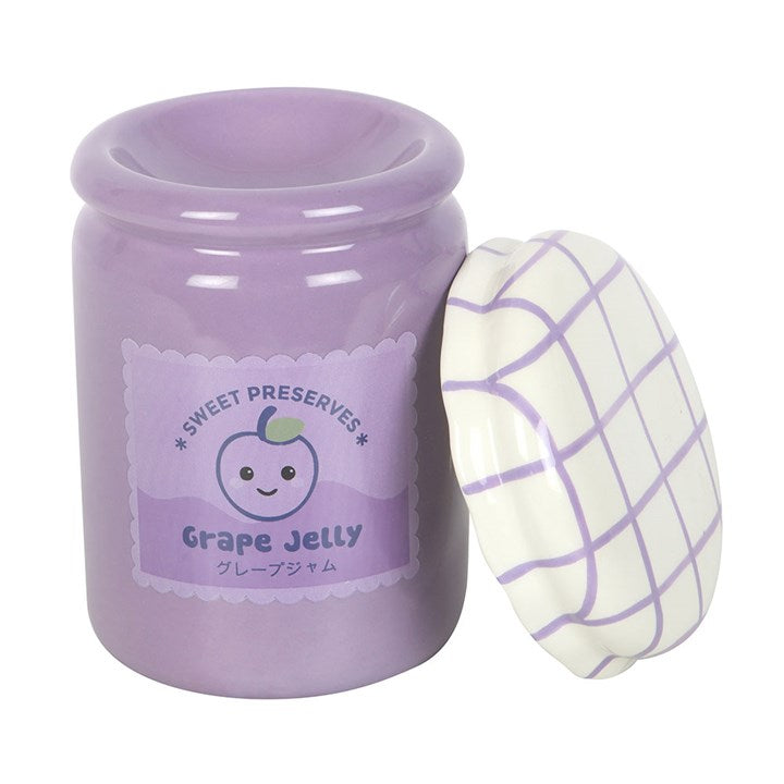 Grape Jelly Jar Oil Burner