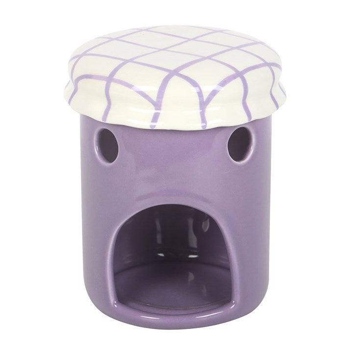Grape Jelly Jar Oil Burner