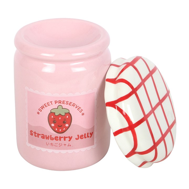 Strawberry Jelly Jar Oil Burner