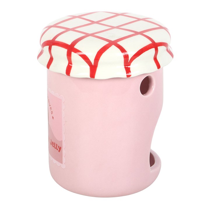 Strawberry Jelly Jar Oil Burner