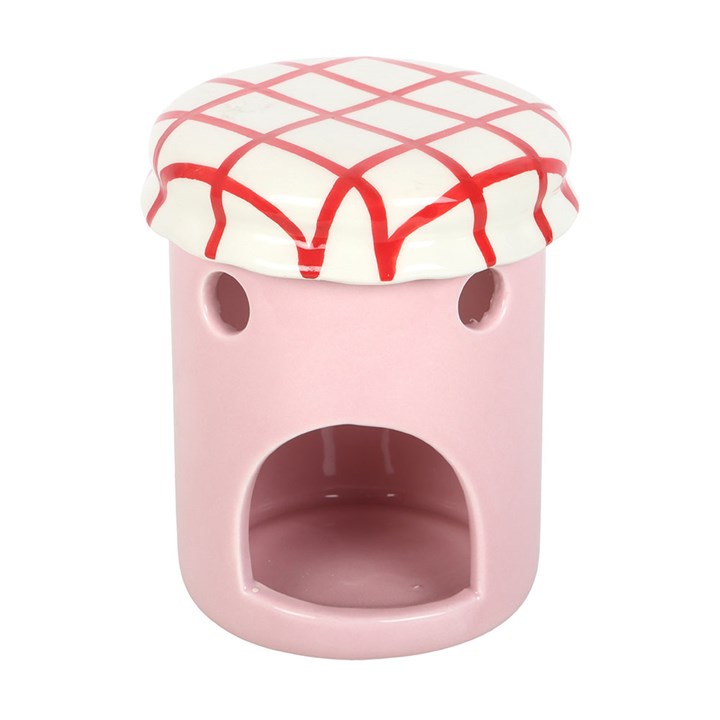 Strawberry Jelly Jar Oil Burner