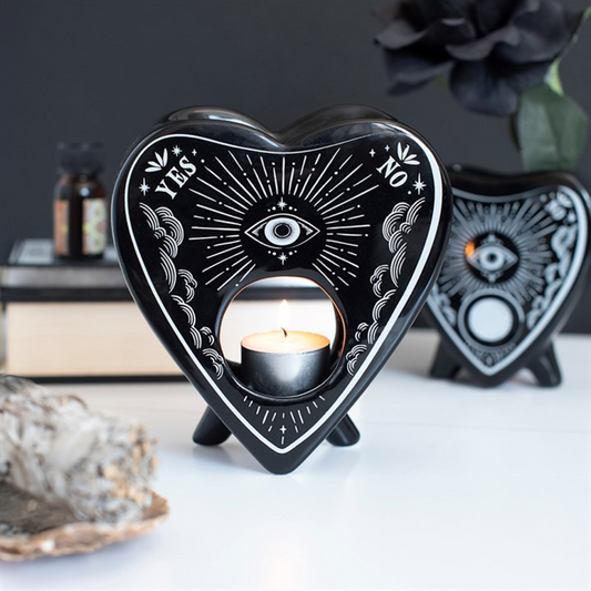 Black Planchette Oil Burner.